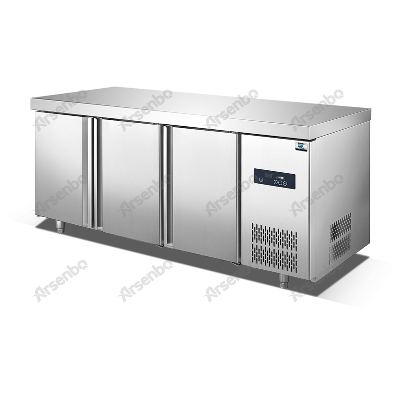 Thiết kế sang trọng undercount tủ đông làm việc thiết bị nhà bếp thương mại chất lượng cao